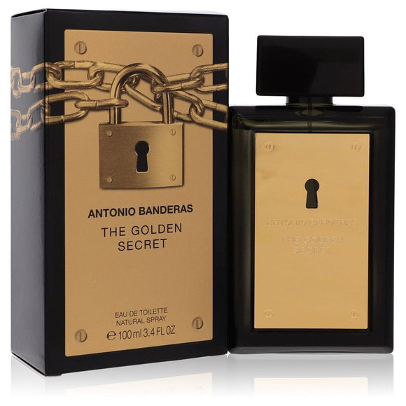 The Golden Secret by Antonio Banderas Eau De Toilette Spray 3.4 oz (Men)