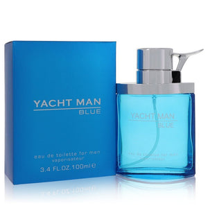 Yacht Man Blue by Myrurgia Eau De Toilette Spray 3.4 oz (Men)