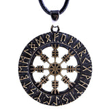 Norse Viking Compass Vegvisir Necklace