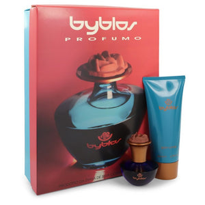 Byblos by Byblos Gift Set -- 1.68 oz Eau De Parfum Spray + 6.75 Body Lotion (Women)