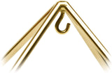 Monastic Healing~Finest Quality 51 Degree 9" 24k Gold-plated Copper Meditation Pyramid for Healing