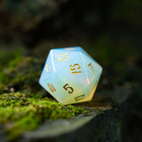 Astrology Gem Dice~7pcs Opal Multifaceted Dice D&d D4 D6 D8 D10 D% D12 D20 TRPG Games Dice Set Board Game Entertainment Dice SD