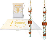 Monastic Healing~Magnetic Healing Mat System with Two 7 Inch Quartz Crystal Etheric Weavers