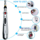 Health Energy~ New Electric Acupuncture Magnet Therapy Heal Massage Pen Meridian Energy Pen Monitor Electric meridians Laser