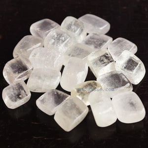 Crystal Healing~Calcite Tumbled, White