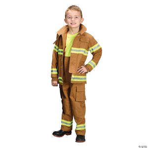 Fire fighter child tan lg 8-10