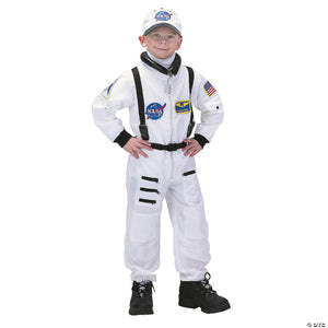 Astronaut suit white 8-10