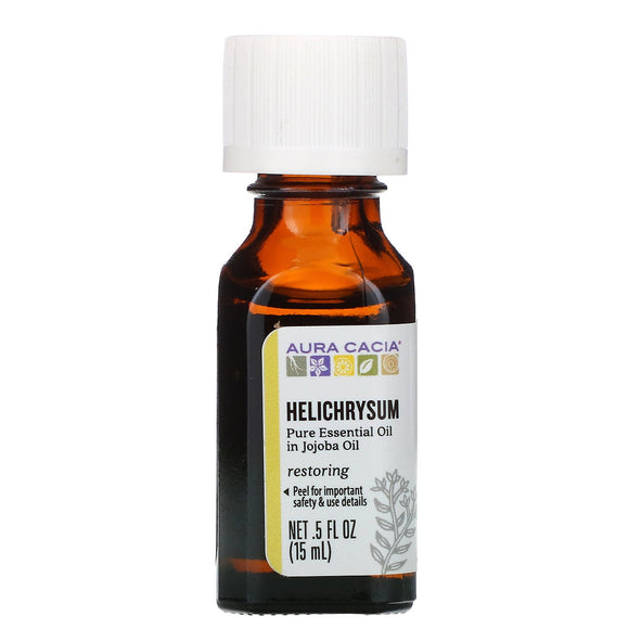 Aura Cacia Essentials Helichrysum In Jojoba Oil (1x.5 Oz)