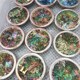 Crystal Healing~Beautiful  Mineral Specimen Bismuth Bowl Crystal Iridescent Minerals Rocks Home furnishing articles 1pcs