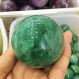 Crystal Healing~Beautiful Natural Green Fluorite Crystal Reiki Healing Home decoration Crafts 6cm