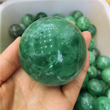 Crystal Healing~Beautiful Natural Green Fluorite Crystal Reiki Healing Home decoration Crafts 6cm