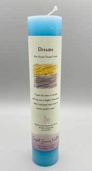 Dreams Reiki Charged Pillar candle