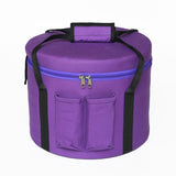 Purple or Black Canvas Carry Bag for 7" - 8" Crystal Singing Bowls