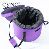 Purple or Black Canvas Carry Bag for 7" - 8" Crystal Singing Bowls