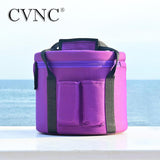 Purple or Black Canvas Carry Bag for 7" - 8" Crystal Singing Bowls