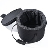 Purple or Black Canvas Carry Bag for 7" - 8" Crystal Singing Bowls