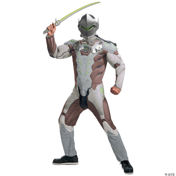 Men's genji muscle chest costume