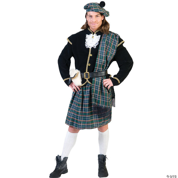 Men's scottish clansman costume