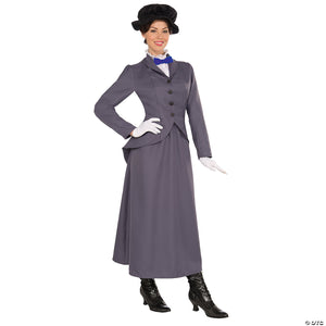 Women's english nanny costume