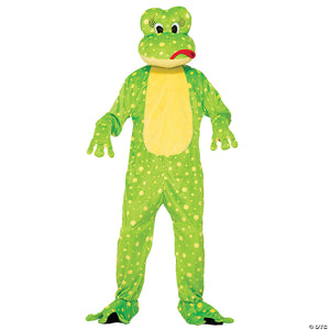 Adult frog freddy mascot