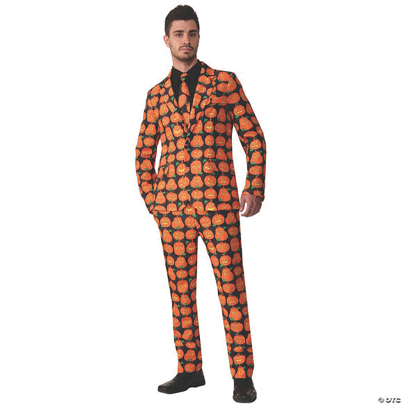 Pumpkin dress suit and tie std