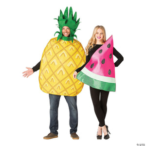 Pineapple and watermelon couple