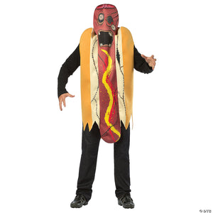 Adult zombie hot dog costume