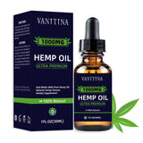 Hemp Essential Oil with CBD Inside 10000mg 100% Organicquick effective for anti-anxiety better sleep and relief pain 30ml pure