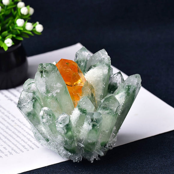 Natural Crystal Cluster Clear Quartz Crystal Rock Stones