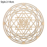 Flower Of Life Sacred Geometry Home Wall Decor Pendant Hanging Craft