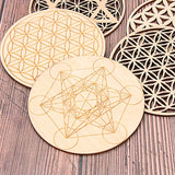 Flower Of Life Sacred Geometry Home Wall Decor Pendant Hanging Craft