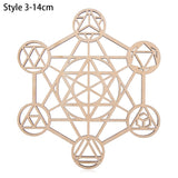 Flower Of Life Sacred Geometry Home Wall Decor Pendant Hanging Craft