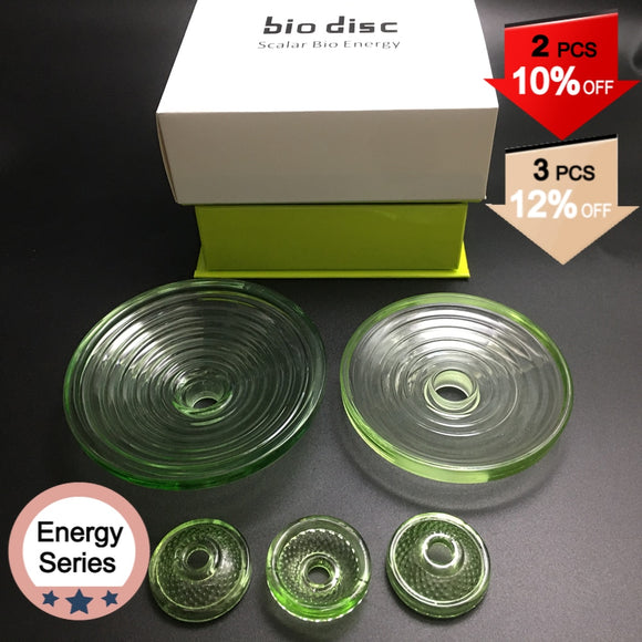 Scalar Bio Energy  Disc Bioglass Ion Energy Health Plate