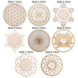 Flower Of Life Sacred Geometry Home Wall Decor Pendant Hanging Craft