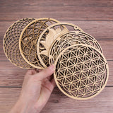 Flower Of Life Sacred Geometry Home Wall Decor Pendant Hanging Craft