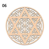 Flower Of Life Sacred Geometry Home Wall Decor Pendant Hanging Craft