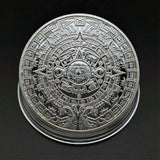 Maya Memorial Coin Pyramids Coins American Coins Mexico Aztec Gold and Silver Foreign Non-currency Coins