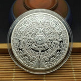 Maya Memorial Coin Pyramids Coins American Coins Mexico Aztec Gold and Silver Foreign Non-currency Coins