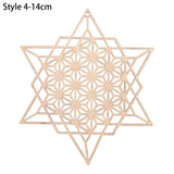 Flower Of Life Sacred Geometry Home Wall Decor Pendant Hanging Craft