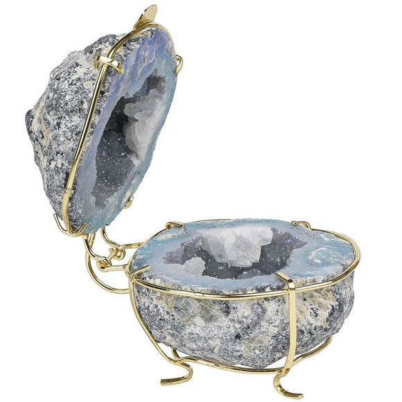 Big Natural Agate Geode Furnishing  Crystal Rough Raw Gemstone  Home Decoration
