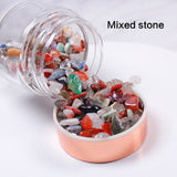 Natural  Crystal Elixir Bottles gemstone Glass  therapy stone  Healing Crystal Infuser Energy cup