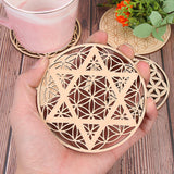 Flower Of Life Sacred Geometry Home Wall Decor Pendant Hanging Craft