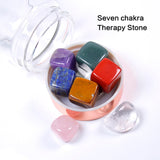 Natural  Crystal Elixir Bottles gemstone Glass  therapy stone  Healing Crystal Infuser Energy cup