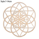 Flower Of Life Sacred Geometry Home Wall Decor Pendant Hanging Craft