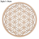 Flower Of Life Sacred Geometry Home Wall Decor Pendant Hanging Craft