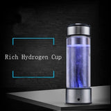 Hydrogen Water~Hydrogen Water Generator Alkaline Maker Rechargeable Portable Water Ionizer Bottle Super Antioxidan Hydrogen-Rich Water Cup