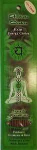 Anahata Chakra incense stick 10 pack