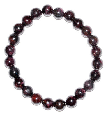 6-8mm Garnet bracelet