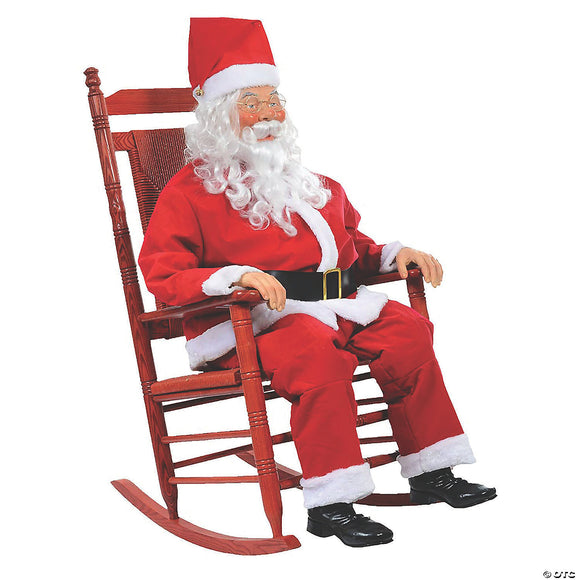 Rocking chair santa boxed