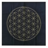 Altar Cloth US~NEW 49x49cm Tarot Tablecloth Altar Tarot Cloth Flannel A Variety Of Styles Twelve Constellations Flower Of Life Astrological